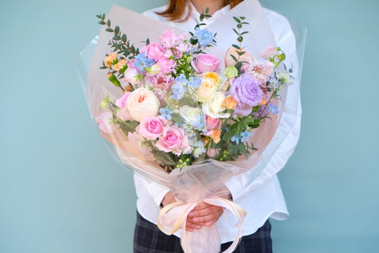 パステルカラー ブーケ(花束)_M